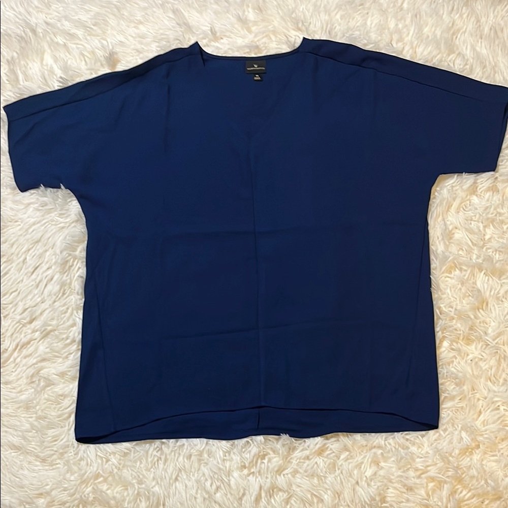 ☀️Worthington Blue Short Sleeve Top